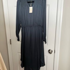 Beaufort Womens Long Sleeve MIDI Dress